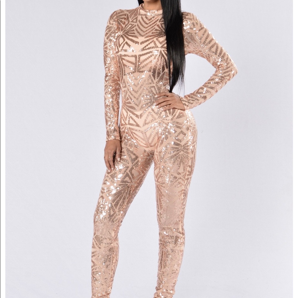 Sequin Jumpsuit